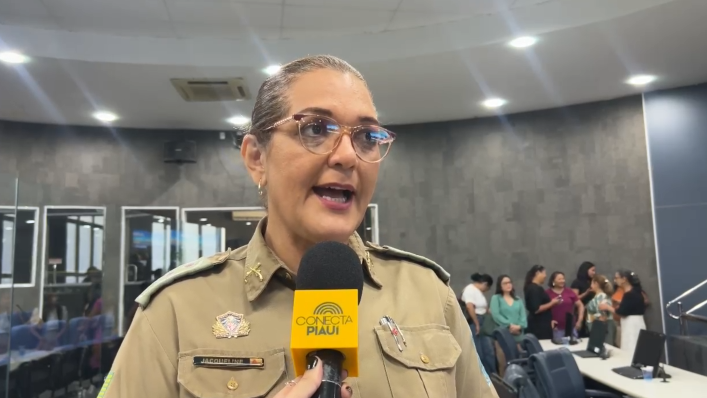 Jaqueline Barbosa, capitã da Polícia Militar do Piauí