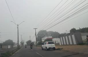 Neblina em Teresina (Foto: Conecta Piauí)