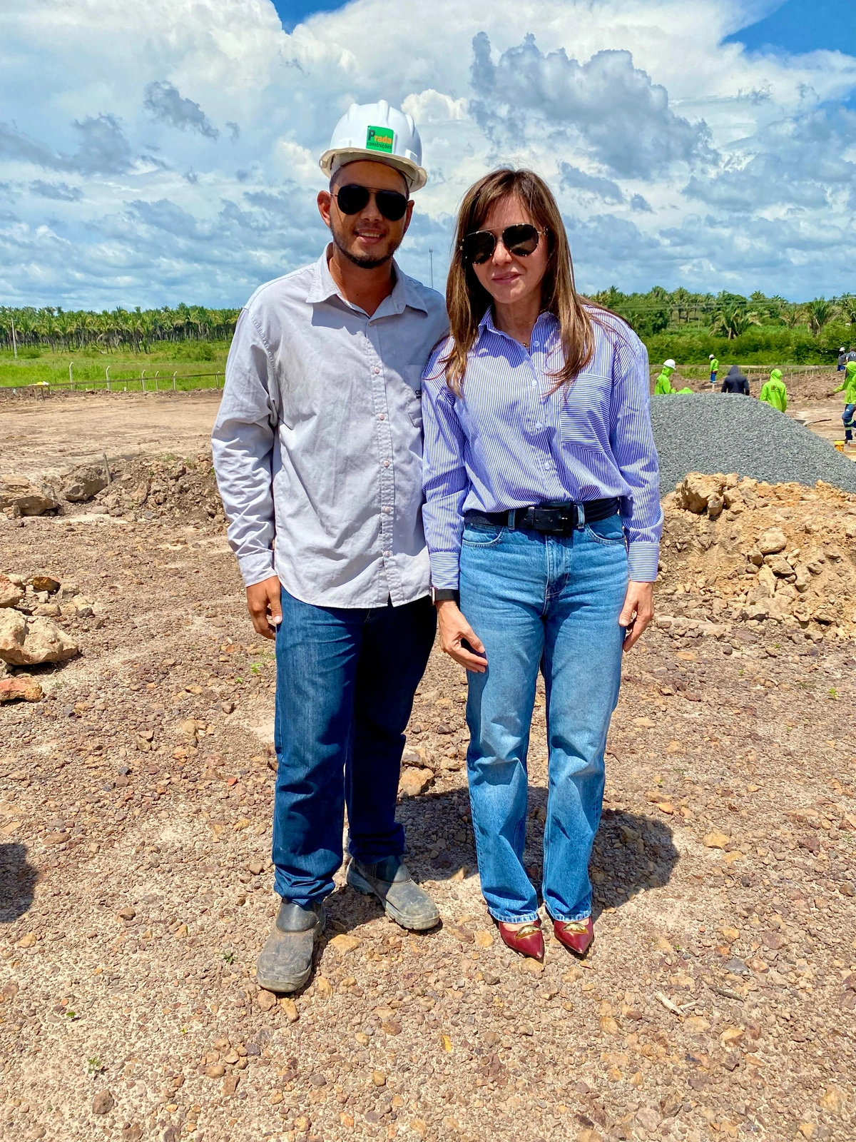 Obra do IFPI avança em Esperantina e autoridades visitam o local