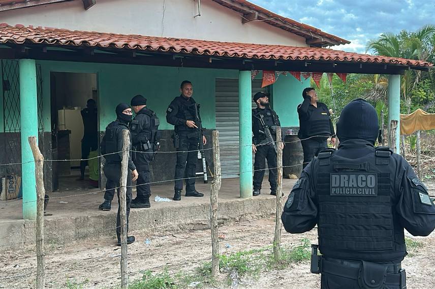 Operação do DRACO em Nazária Operação do DRACO em Nazária