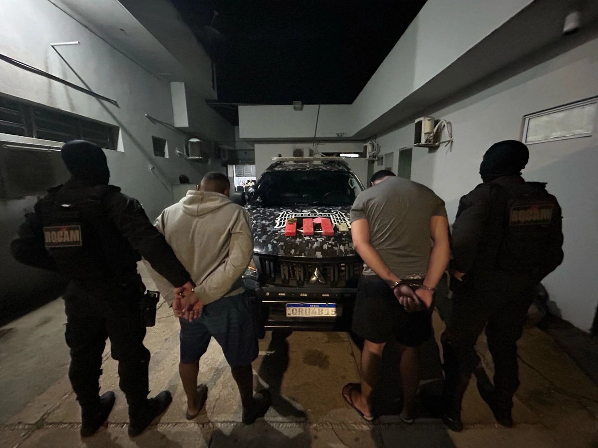 Polícia apreende três quilos de maconha e prende dois suspeitos em Teresina