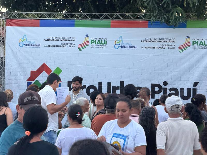 ProUrbe Piauí entrega registros de imóveis na Vila São Francisco Norte em Teresina