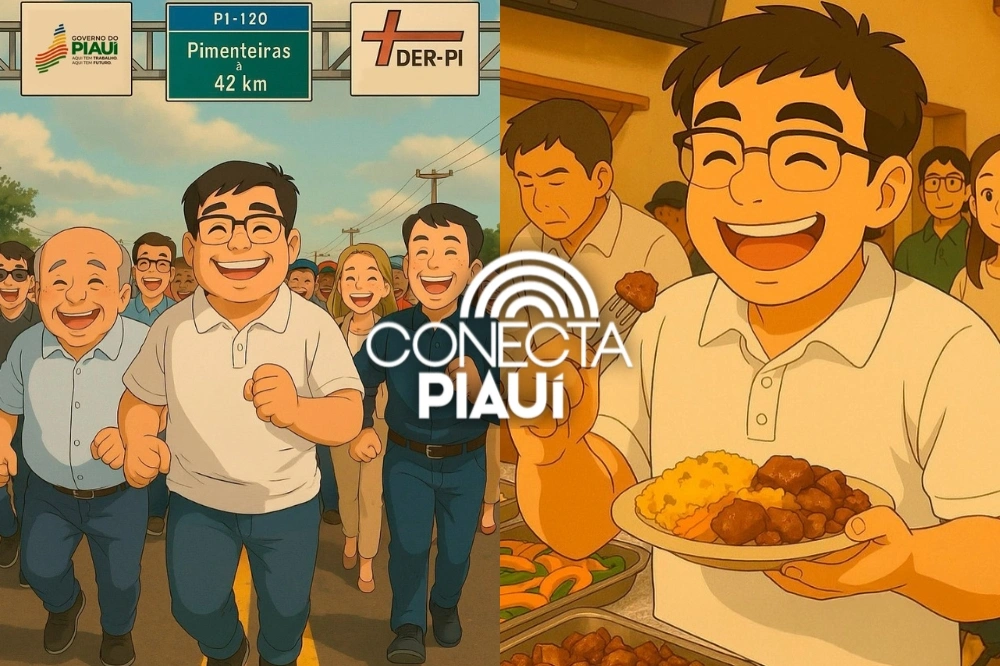 Rafael Fonteles entra na trend do Studio Ghibli, tendência nas redes sociais