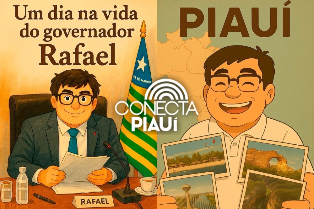 Rafael Fonteles entra na trend do Studio Ghibli, tendência nas redes sociais