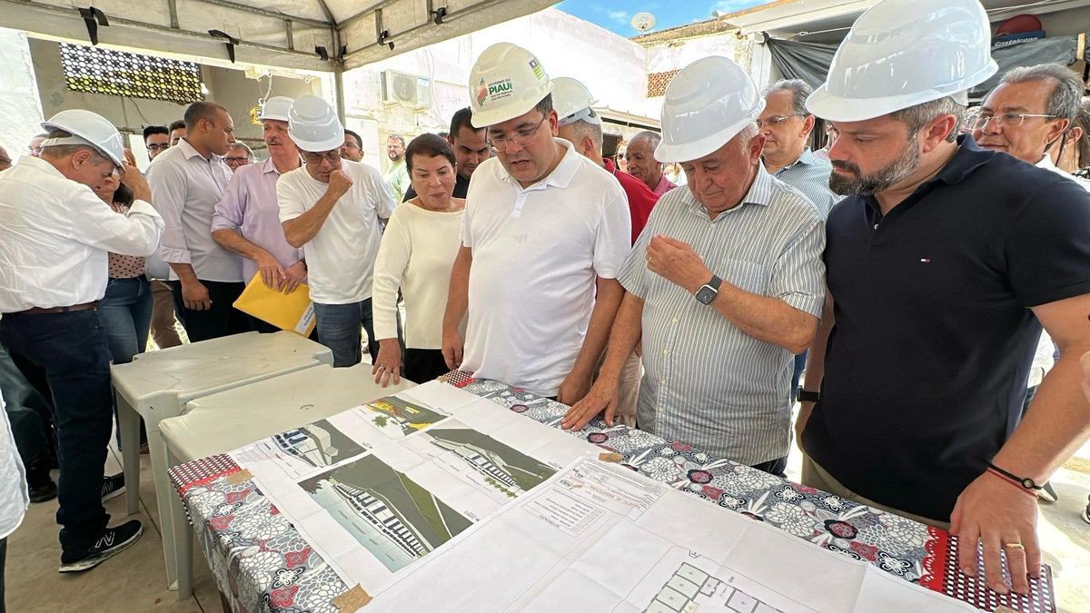 Rafael Fonteles visita obras em Regeneração e implanta serviços de segurança