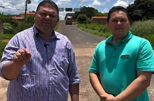 Rodovia Zezinho Bezerra passa por recuperação em São José do Piauí (Foto: Reprodução)