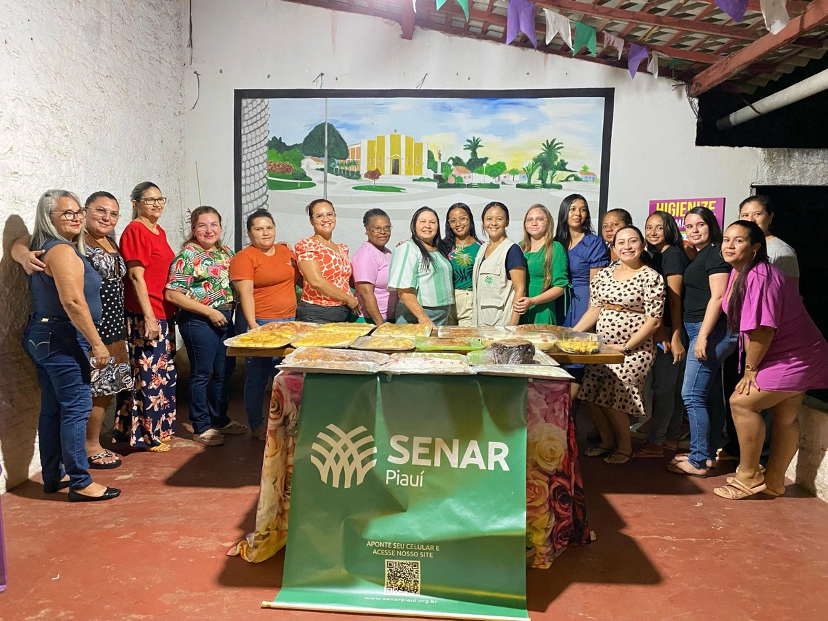 São João do Arraial e SENAR capacita mulheres no curso de doces e salgados