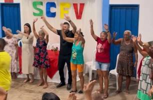 SCFV de São Franciscco do Piauí  é inaugurado com animação (Foto: Reprodução - Redes sociais)