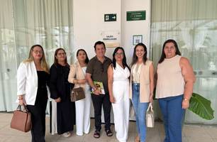 Secretário de Educação de Esperantina participa de seminário em Fortaleza (Foto: Reprodução)