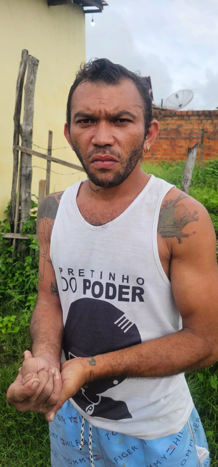 Antônio Higor Pereira da Silva foi preso em um hotel no centro de Campo Maior