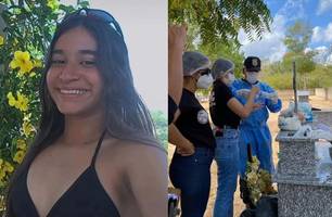 Corpo de adolescente grávida morta em Itaueira é exumado para mais investigações (Foto: Reprodução)