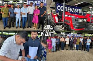 Curralinhos recebe novo trator para fortalecer agricultura familiar (Foto: Reprodução)