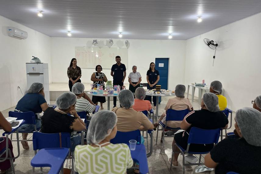Curso de confeitaria capacita novos empreendedores em Demerval Lobão Curso de confeitaria capacita novos empreendedores em Demerval Lobão