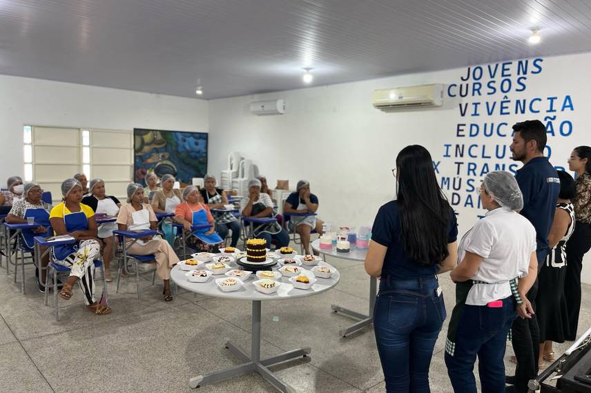 Curso de confeitaria capacita novos empreendedores em Demerval Lobão Curso de confeitaria capacita novos empreendedores em Demerval Lobão