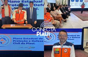 Fonteles lança plano estadual de proteção e mitigação de desastres naturais no Piauí (Foto: James Rodrigues/Conecta Piauí)