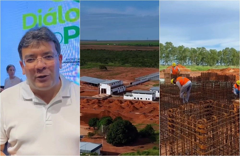 Governador Rafael Fonteles comemora avanço das obras do Frigorífico Piauhy
