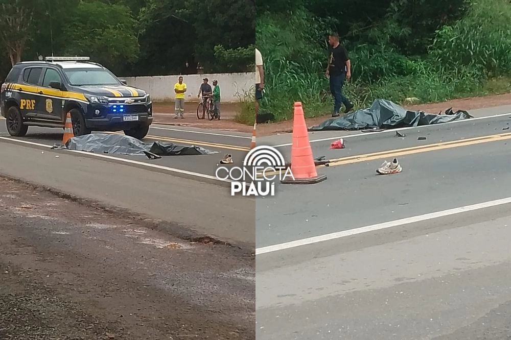 Grave acidente na BR-343 deixa duas pessoas mortas entre Teresina e Altos