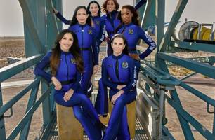 Katy Perry vai ao espaço com tripulação feminina em voo turístico da Blue Origin (Foto: Divulgação/Blue Origin)