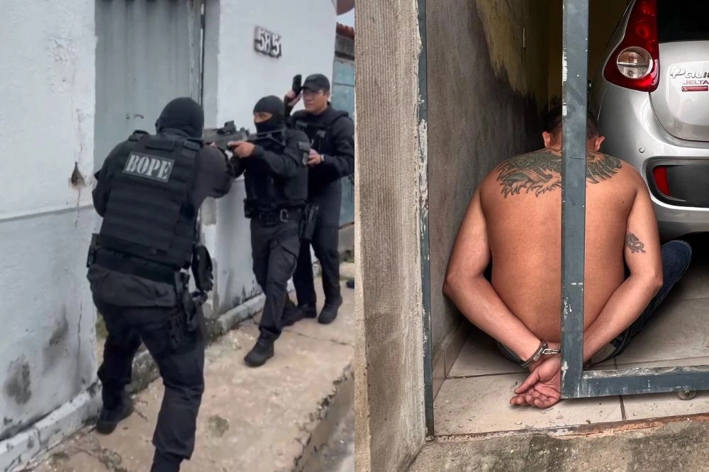 Megaoperação com mais de 120 policiais desarticula facção criminosa em Teresina