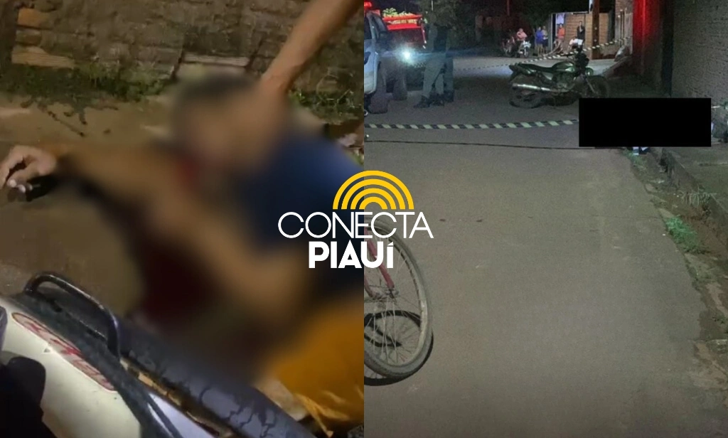 Motociclista morre após perder controle de veículo e colidir em calçada em Altos