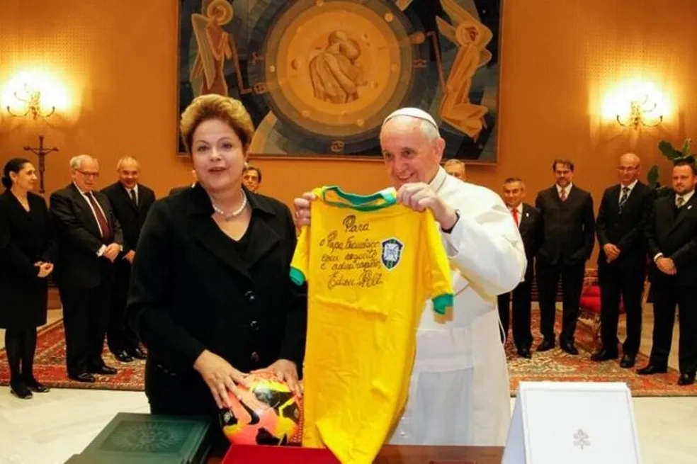 Papa Francisco e Dilma