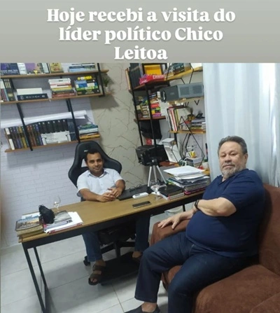 Pastor da Assembleia de Deus de Timon publica foto e confunde o eleitor da igreja