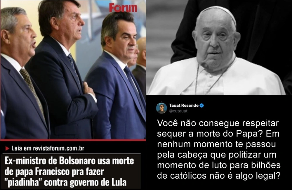 Pegou mal: deboche de Ciro Nogueira no dia que Papa morre repercute negativamente