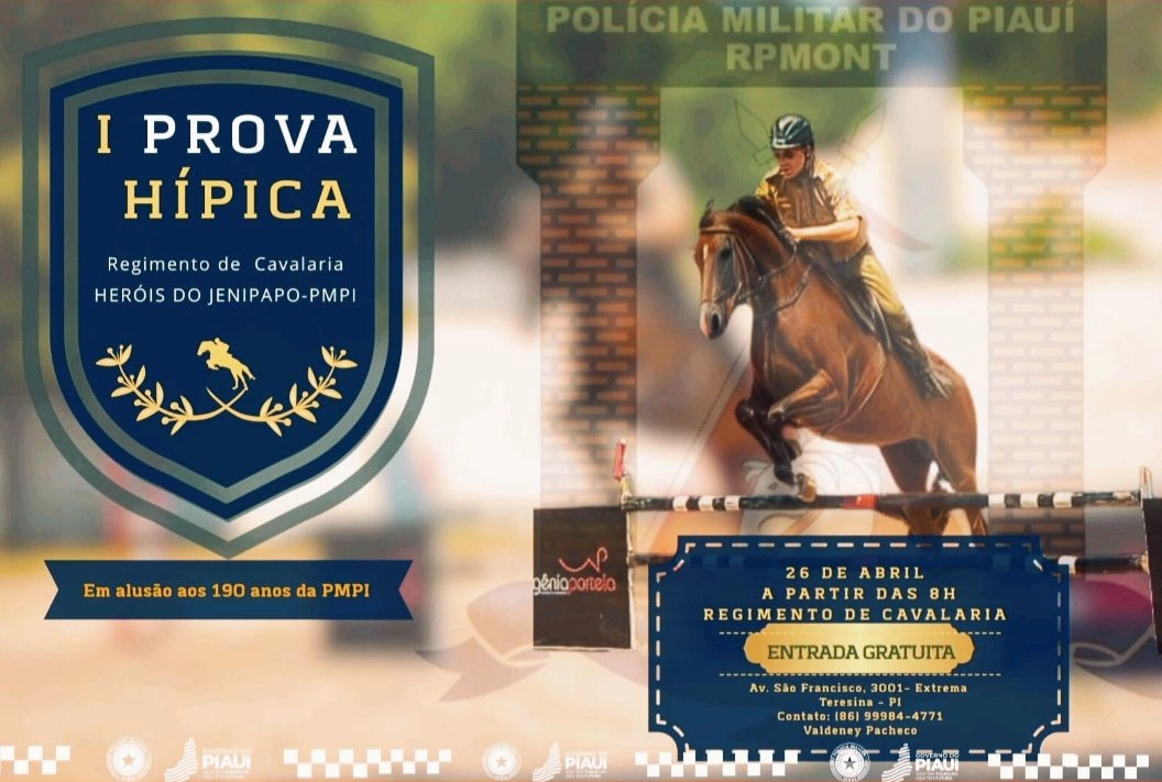 PM promove I Prova Hípica do Regimento de Cavalaria Heróis do Jenipapo em Teresina