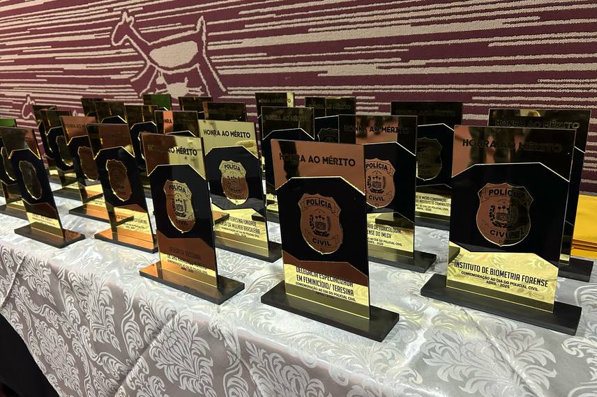 Polícia Civil do Piauí homenageia servidores com medalhas e troféus em Teresina Polícia Civil do Piauí homenageia servidores com medalhas e troféus em Teresina