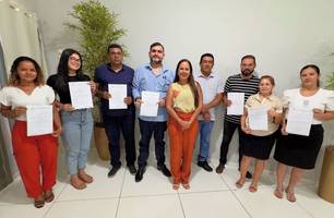 Prefeita Karyne do Rodrigão empossa novo secretário de Cultura (Foto: Reprodução/Redes Sociais)