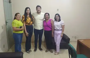 Prefeito Talles Marques se reúne com equipe do Conselho Tutelar (Foto: Reprodução)