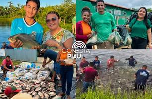 Prefeitura de Curralinhos distribui peixes no município na Semana Santa (Foto: Reprodução)