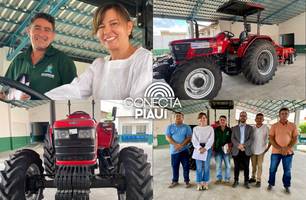 Prefeitura de Esperantina entrega trator para fortalecer agricultura local (Foto: Reprodução)