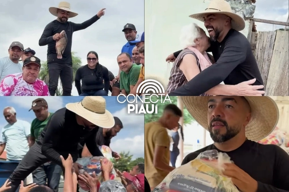 Prefeitura de Guadalupe distribui peixes e cestas básicas na Semana Santa