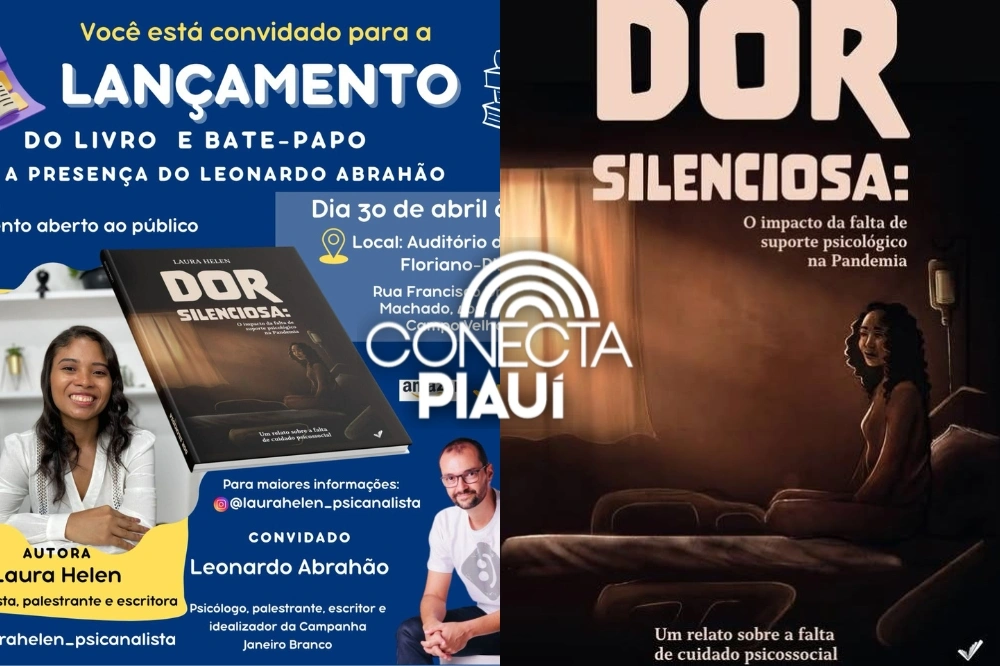 Psicanalista lança livro em Floriano sobre dor emocional na pandemia