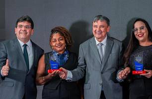 Rafael Fonteles é homenageado em Brasília por ações de inclusão socioeconômica no Piauí (Foto: Wesley Amancio)