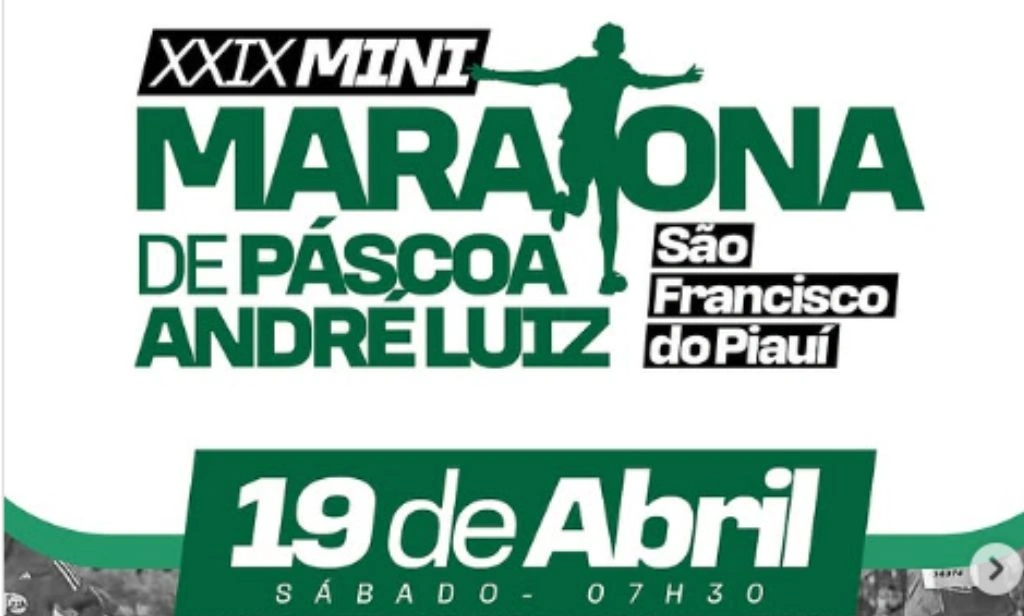 São Francisco do Piauí lança programação da XXIX Mini Maratona de Páscoa André Luiz