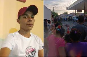 Teresina: frentista morre ao ser baleado em posto de combustíveis no Parque Brasil (Foto: Reprodução)