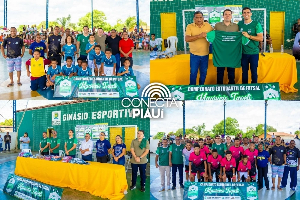 Tradicional competição de futsal é retomada no município de Colônia do Piauí
