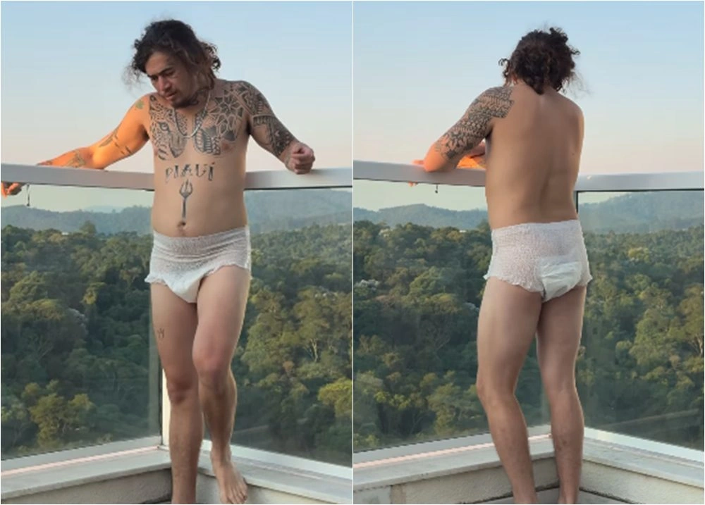 'Bebê Rebordose': Whindersson Nunes surge de fralda em vídeo e diverte seguidores