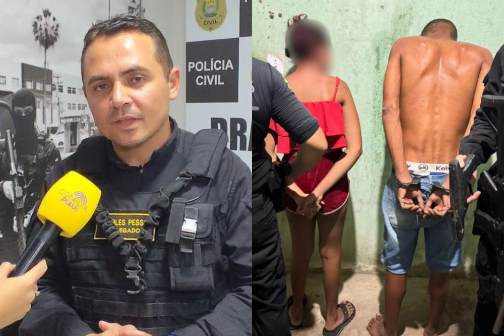 Delegado Charles Pessoa detalha prisão de casal que o ameaçou de morte em Floriano