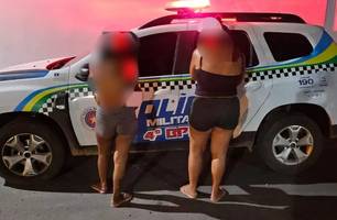 Duas mulheres são presas por tráfico de drogas na zona rural de Pio IX (Foto: Reprodução)