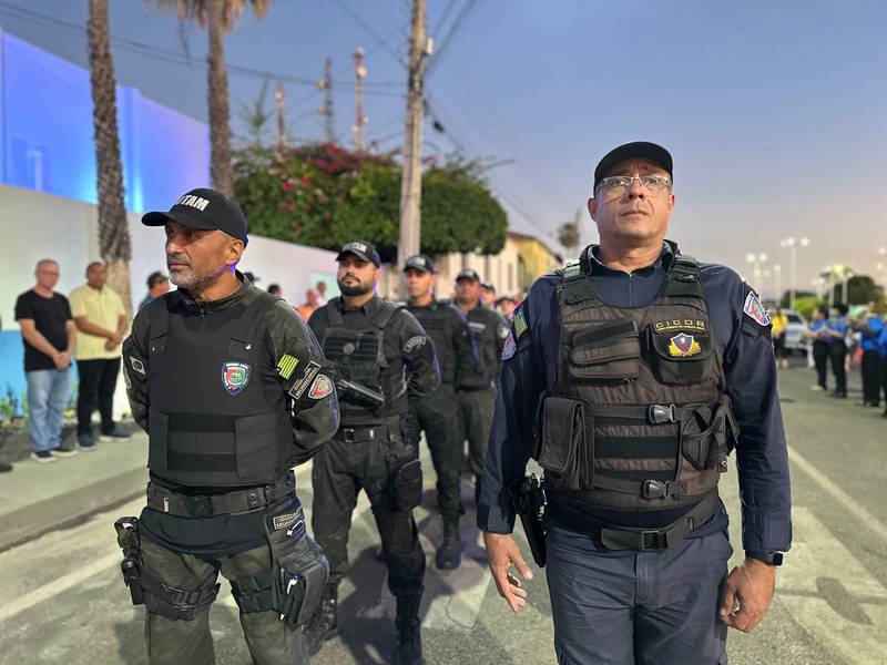 Entrega da reforma de prédio da GCM em José de Freitas