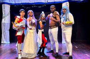 Fãs de Cavaleiros do Zodíaco deliram com show 'O Cavaleiro de Athena' em Floriano (Foto: Reprodução)