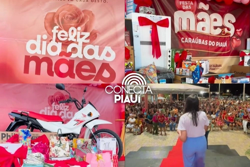 Festa das Mães em Caraúbas do Piauí reúne famílias e sorteia grandes prêmios