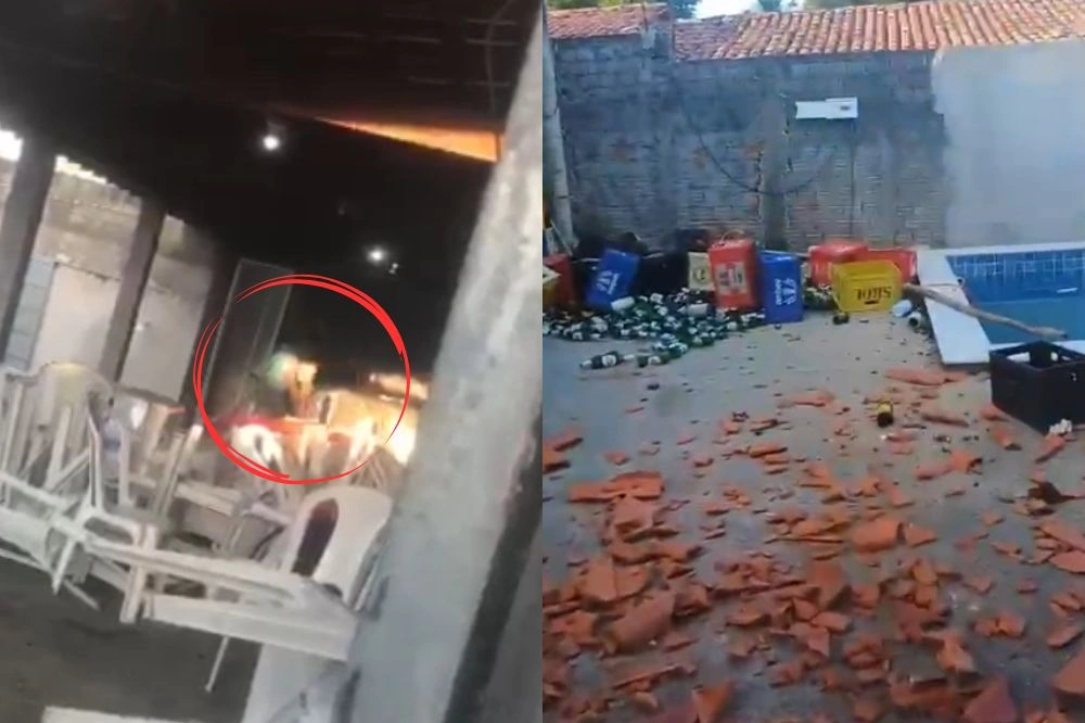 Homem destrói bar da própria esposa com barra de ferro na zona Sul de Teresina