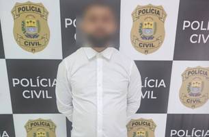 Homem é preso durante casamento comunitário em Teresina (Foto: Reprodução)