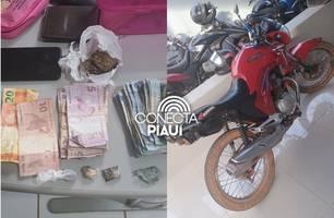 Homem é preso por tráfico de drogas em Baixa Grande do Ribeiro (Foto: Reprodução)