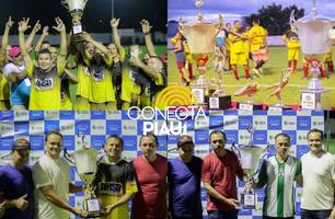 Ipiranga conquista título do Campeonato de Futebol Supermaster em José de Freitas (Foto: Reprodução)