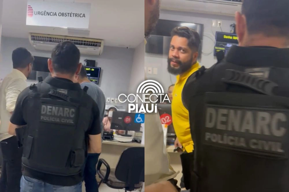 Líder de facção é preso durante parto da companheira em maternidade de Teresina